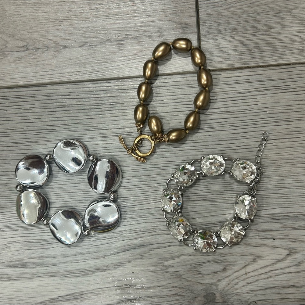 Gold Bead Toggle Bracelet - Women Jewelry